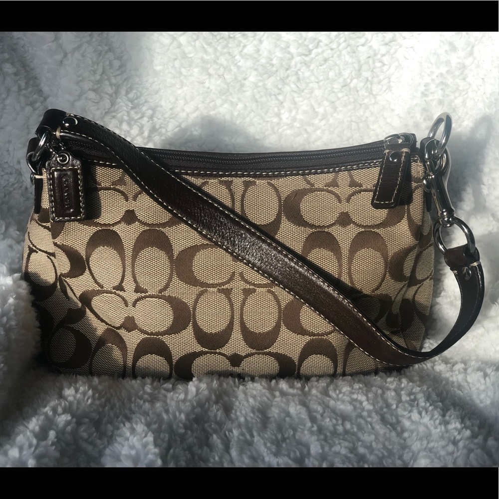 Brown Coach small purse